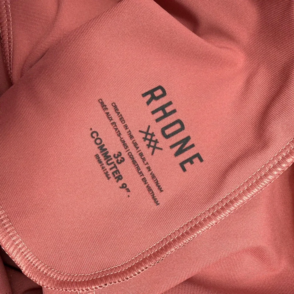 RHONE Men's Hybrid Shorts in Dusty Rose - Picture 5 of 6